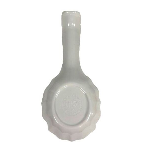 Vintage The Pioneer Women Spoon Rest Red Poppies Floral Pattern Melamine 8.75" - Picture 10 of 11